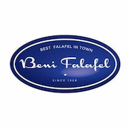 De bedrijfsnaam is beni falafel