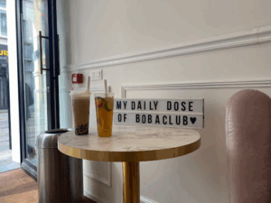 De bedrijfsnaam is Boba Club Antwerpen