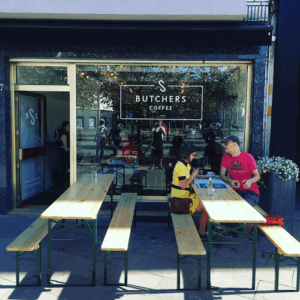 De bedrijfsnaam is butchers coffee