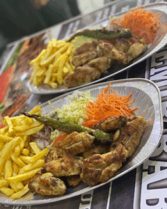 De bedrijfsnaam is emir baba köfte&kebab