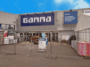 De bedrijfsnaam is Gamma Wilrijk