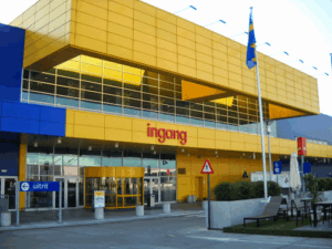De bedrijfsnaam is ikea