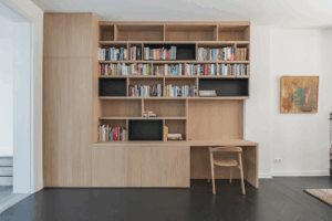 De bedrijfsnaam is interieur schrijnwerkerij verrelst