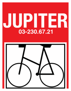 De bedrijfsnaam is Jupiter fietsen