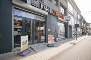 De bedrijfsnaam is kamera express