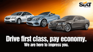 De bedrijfsnaam is sixt autoverhuur antwerpen airport