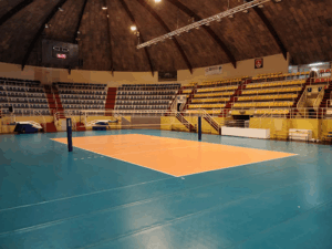De bedrijfsnaam is sporthal arena