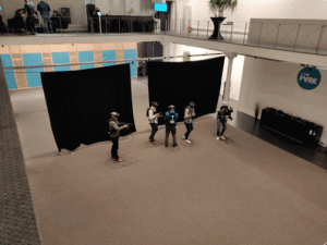De bedrijfsnaam is The Park Playground VR Antwerp