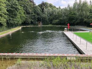 De bedrijfsnaam is zwemvijver boekenberg